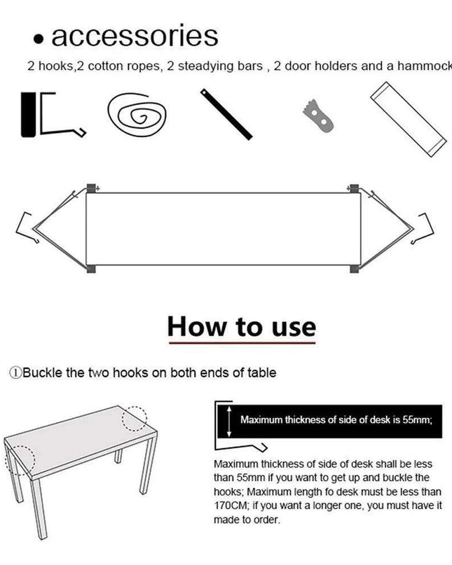 Adjustable Foot Hammock for Ultimate Comfort and Relaxation