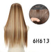 Blonde and Black Halo Hair Extensions for Effortless Volume and Length Boost