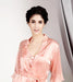 Silken Charm: Pure Silk Women's Nightwear Set for Luxurious Sleep