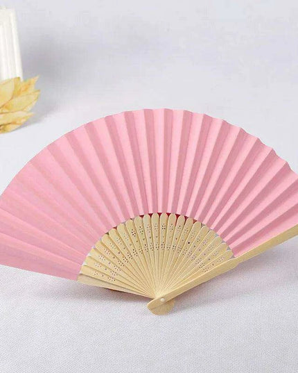 Customizable Bamboo Folding Fan for Artistry and Unique Gifting