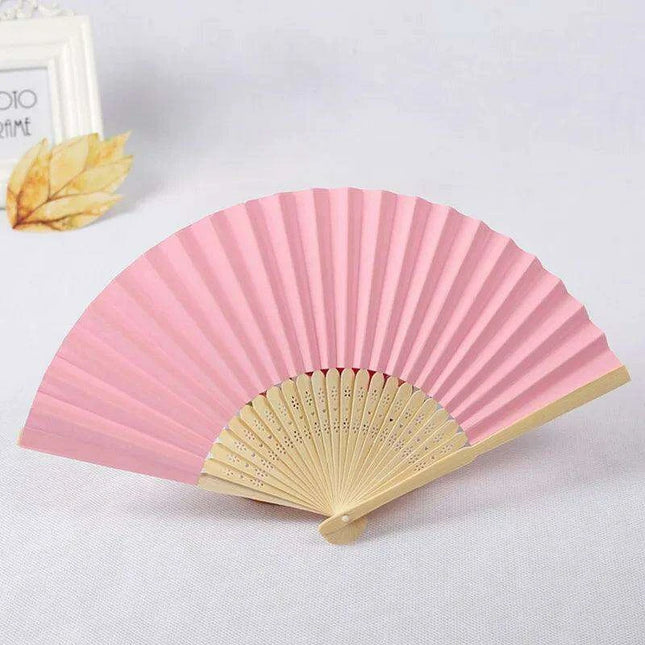 Customizable Bamboo Folding Fan for Artistry and Unique Gifting