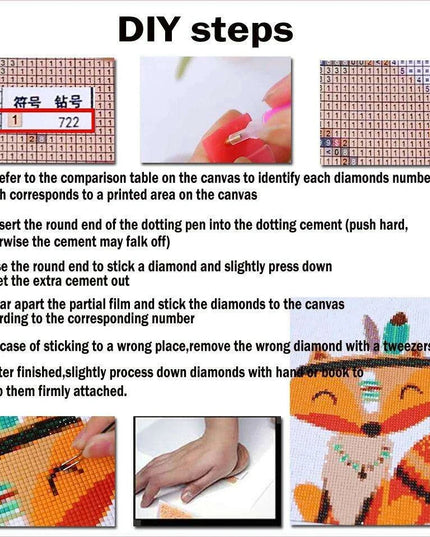 Chinese Dragon Blossom 5D Diamond Art DIY Craft Kit - Complete Embroidery Set with Bonus Square Drills for Stunning Home Decor
