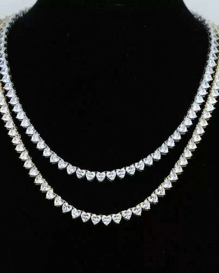 Radiant Desire CZ Diamond Tennis Necklace