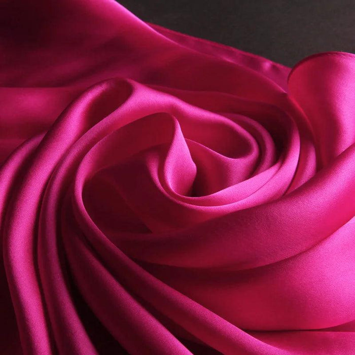 Silken Symphony: Luxurious Pure Silk Women's Scarf