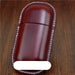 Jetsetter's Essential: Premium Leather Glasses Case - Stylish Travel Companion, Unmatched Protection