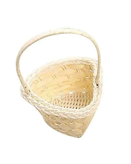 Chic Handwoven Wicker Flower Basket for Elegant Storage Solutions