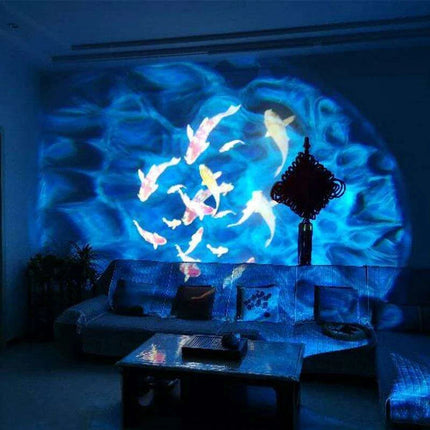 Enchanting Ocean Wave Projector - Weatherproof Outdoor Lighting Solution