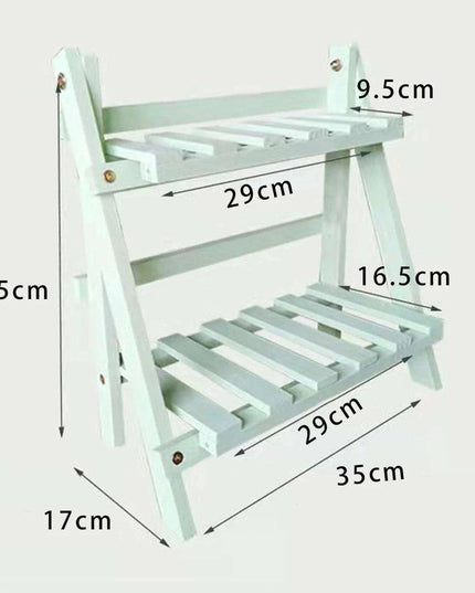 Elegant Two-Tier Wooden Desk Organizer for an Organized Workspace