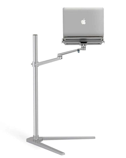 Adjustable Ergonomic Laptop and Tablet Stand with Smartphone Holder for 12-17" Devices