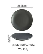 8inch shallow plate