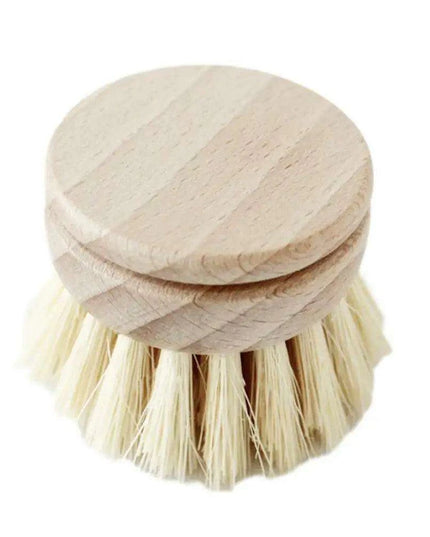 Eco-Friendly Bamboo Scrubber with Natural Sisal Bristles