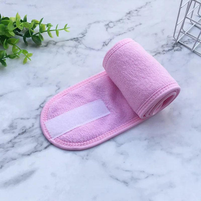 Versatile Adjustable Wide Hairband for Women - Ideal for Yoga, Spa, Makeup, and Skincare
