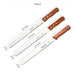 Gourmet Elegance: Premium Bread Knife Duo with Exquisite Wood Handles