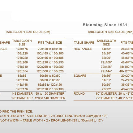 Tulip Elegance Embroidered Table Linens Collection