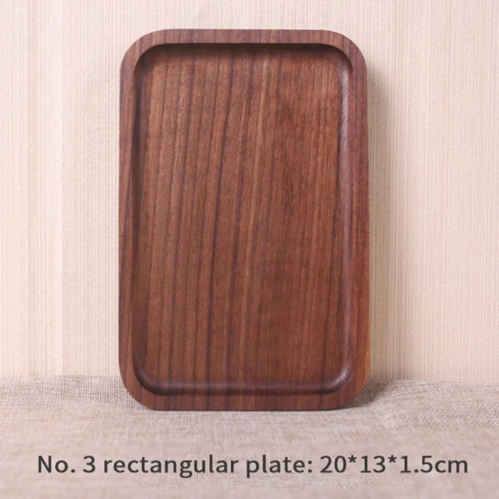 Handcrafted Black Walnut Serving Tray - Elegant Tray for Stylish Dining Experience