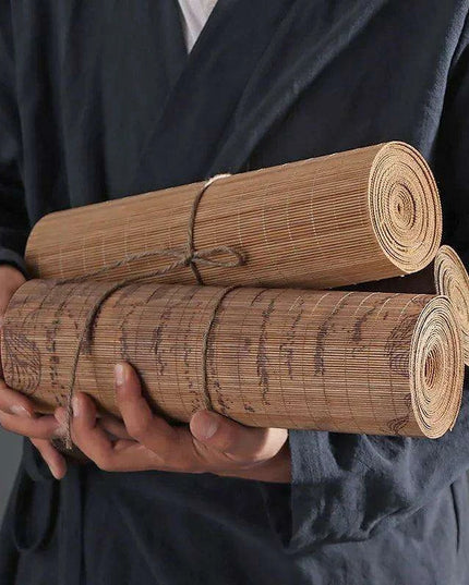 Chic Eco-Friendly Bamboo Table Runner and Placemats for Elegant Dining Spaces