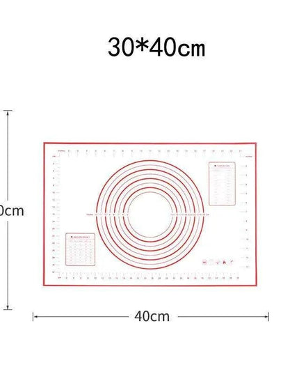 Versatile Silicone Baking Mat with Measurement Guide - Essential Tool for Effortless Cooking and Baking