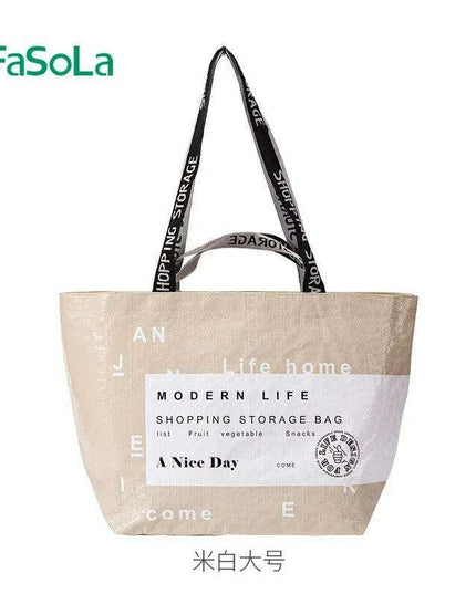 Eco-Conscious Japanese Reusable Grocery Tote: Stylish & Washable Solution