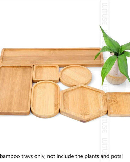 Bamboo Elegance: Rustic Multi-Functional Tray for Home Decor