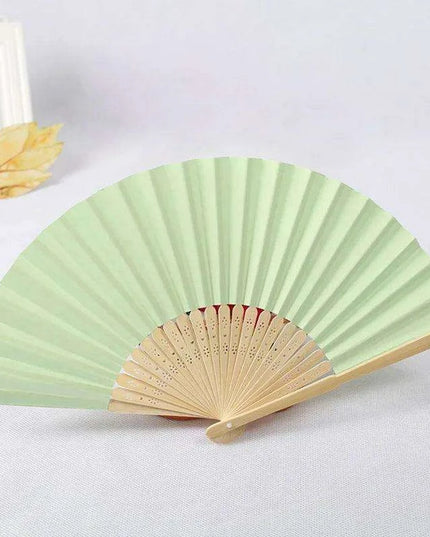 Customizable Bamboo Folding Fan for Artistry and Unique Gifting
