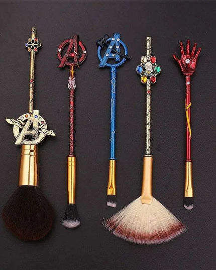 Heroic Beauty: Marvel-Themed Eye Makeup Brush Set