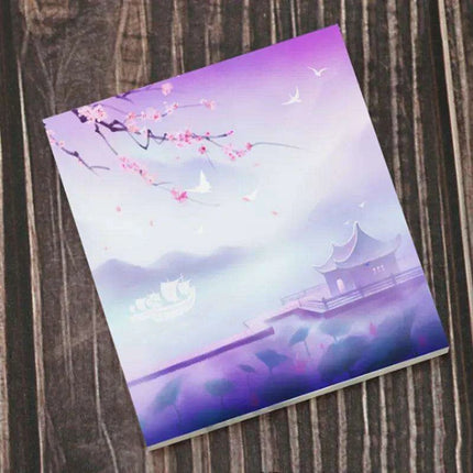 Retro Cartoon Tear-off Notepad - A Must-Have for Stationery Collectors