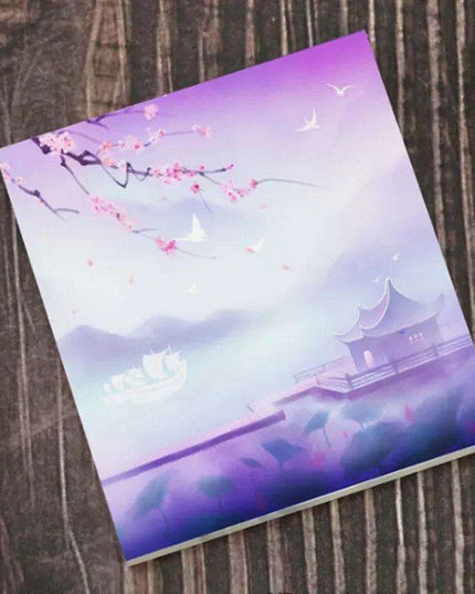 Retro Cartoon Tear-off Notepad - A Must-Have for Stationery Collectors