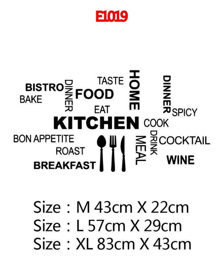 Sleek Modern Vinyl Wall Decal Collection - Essential Home Decor Touches