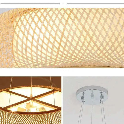Bamboo Elegance: Artisanal Pendant Lights Inspired by Asian Heritage