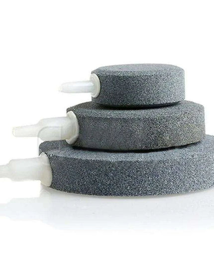 Aquarium Air Pump Oxygen Diffuser Disk - Bubble Stone for Fish Tank & Pond (4/6/8cm)