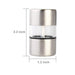 Sleek Ceramic-Grinding Stainless Steel Salt and Pepper Mill Set for Effortless Seasoning