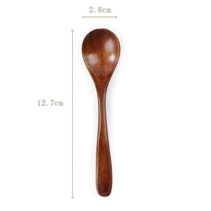 Eco-Friendly Bamboo Spoon for Kids - Perfect Kitchen Utensil for Soups, Rice, and Treats