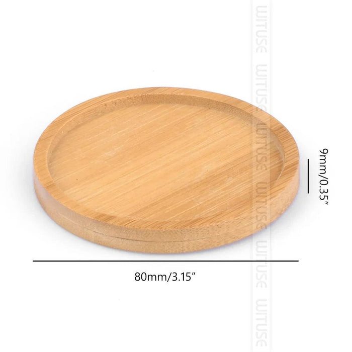 Bamboo Elegance: Rustic Multi-Functional Tray for Home Decor