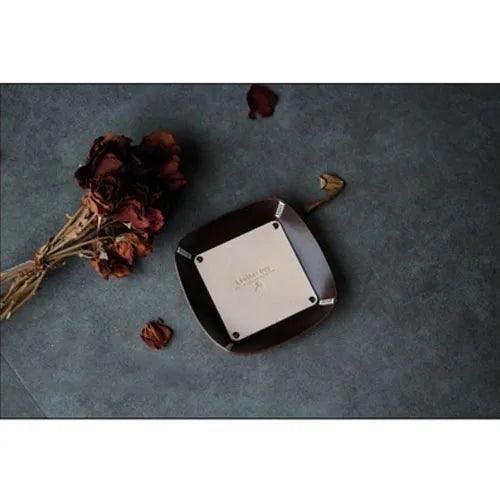 European Elegance Genuine Leather Jewelry Organizer Tray