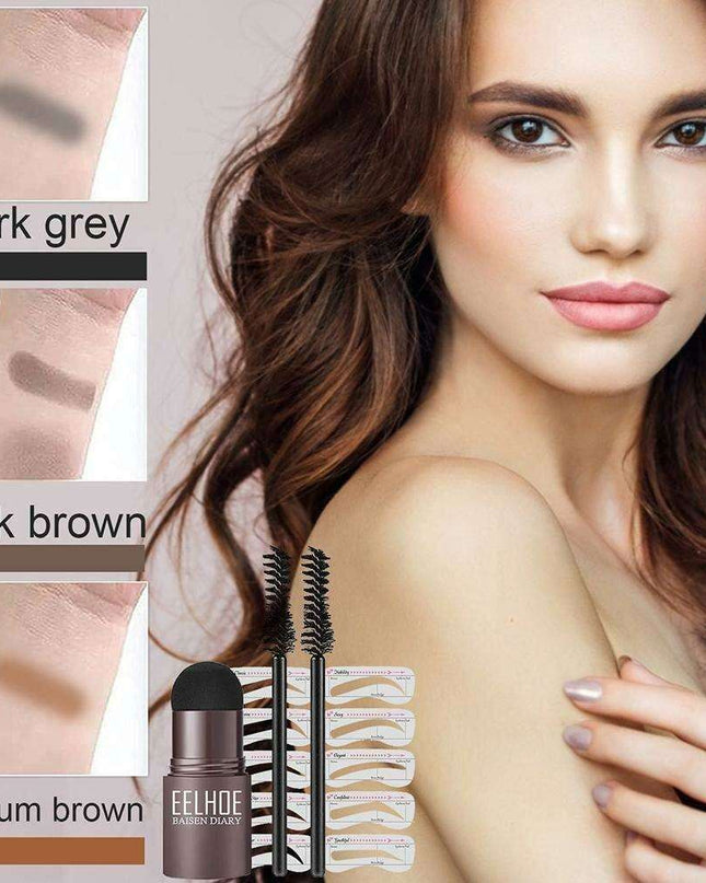 Eyebrow Shaping Stamp Kit for Flawless Brows
