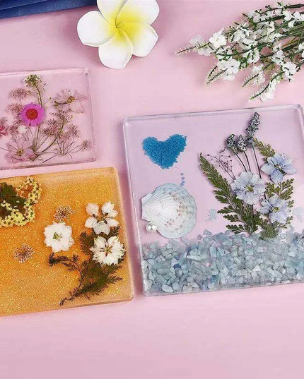 Creative Custom Coaster Silicone Mold Kit for Unique Designs