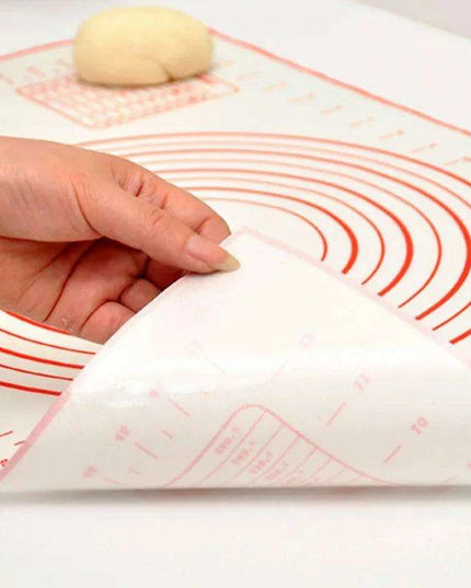 Versatile Silicone Baking Mat with Measurement Guide - Essential Tool for Effortless Cooking and Baking