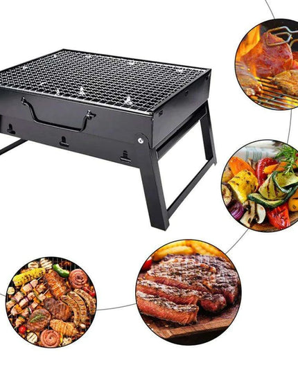Compact Travel BBQ Grill for Outdoor Cooking Adventures