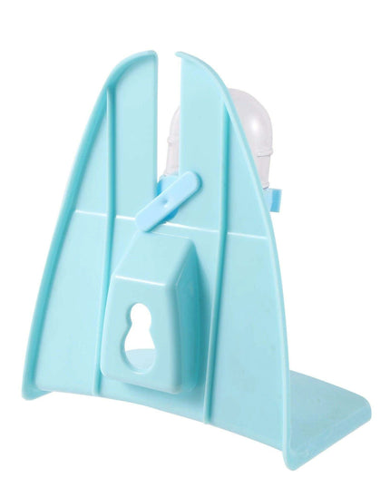 Colorful Hanging Water Dispenser for Small Pets - Leak-Proof Cage Accessory