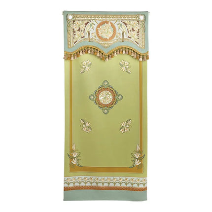 Luxury Insulated Velvet Curtains – Blue, 70–80 cm Wide
