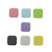 Colorful 5-Piece Resin Plant Tray Collection for Chic Indoor and Outdoor Gardening