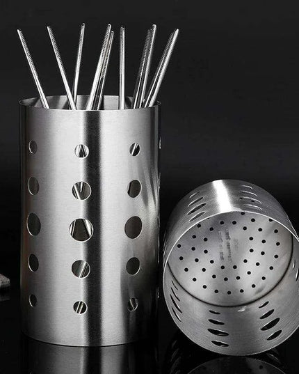 Sleek Stainless Steel Chopstick Holder for Elegant Dining