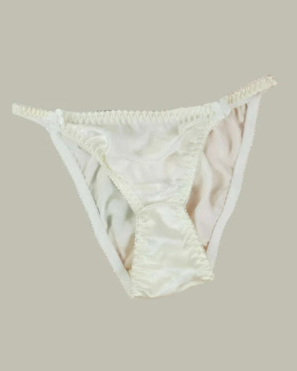 Silk Flower Print Low Waist Breathable Panties for Women in M-2XL, 6 Vibrant Colors