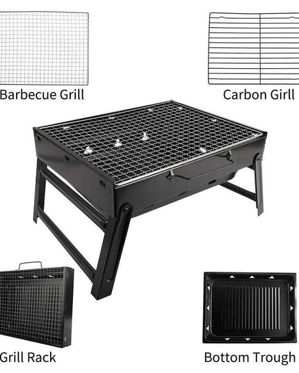 Compact Travel BBQ Grill for Outdoor Cooking Adventures
