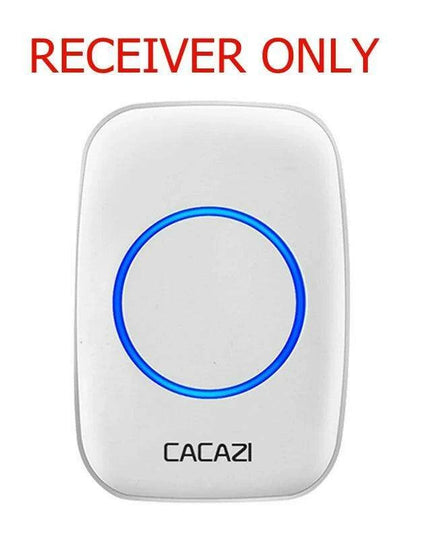 Smart Home Wireless Doorbell System with Emergency SOS Feature, 80M Range, Multi-Receiver Compatibility, and Custom Ringtone Options