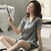 Elegant White Women's Pajama Set - Luxurious 2-Piece Sleepwear Collection