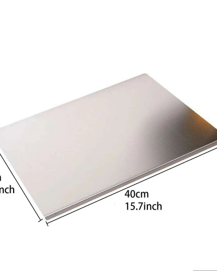 Professional Grade Stainless Steel Kneading and Baking Preparation Board