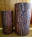 Customizable Wood Bark Elastic Fabric Cylinder Covers for Stunning Dessert Table Decor