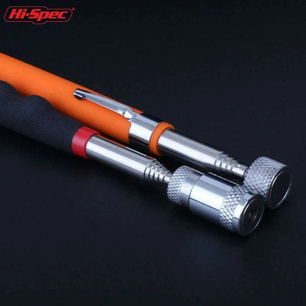 Heavy-Duty Telescopic Magnetic Pickup Tool - 8LB Capacity Stainless Steel Design