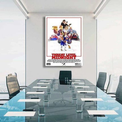 Threat Level Midnight: A Humorous Tribute to The Office Art Print